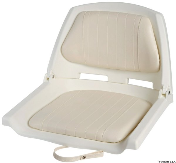 Sedile bianco con schienale ribaltabile - 48.405.00